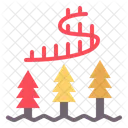 Aurora borealis  Icon
