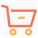 Entfernen Warenkorb E Commerce Symbol