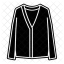 V Ausschnitt Trikot Winterkleidung Winterkleidung Symbol