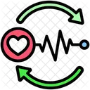Ausdauer Gesundheit Lebensstil Symbol