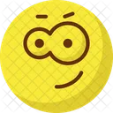 Ausdunnung Emoticons Zwinkernder Smiley Symbol