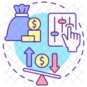 Ausgeglichenes Budget  Symbol