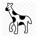 Ausgestopfte Giraffe  Symbol