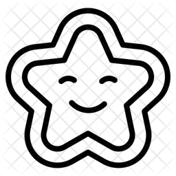 Ausgestopfter Stern  Symbol