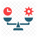 Ausgeglichen Balance Gruppe Symbol
