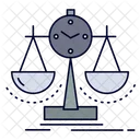 Ausgewogen Management Massnahme Symbol