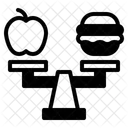 Ausgewogene Ernährung  Symbol