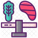 Ausgewogene Ernährung  Symbol