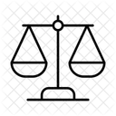 Gerechtigkeit Gleichheit Fairness Symbol