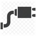 Auspuff Auto Teil Symbol