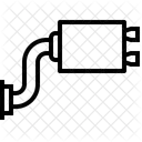 Auspuff Auto Teil Symbol