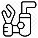 Rauch Emission Rohr Symbol