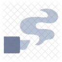 Auspuff Dampfe Emissionen Symbol