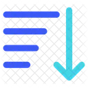 Ausrichtung links  Symbol