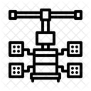 Ausrichtungsmaschine Symbol