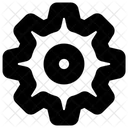 Getriebe Zahnrad Einstellungen Symbol