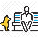 Ausserdem In Der Nahe Hund Symbol