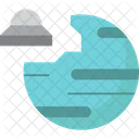 Außerirdischer Planet  Symbol
