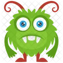 Ausserirdischer Tier Cartoon Symbol