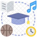 Außerhalb des Lehrplans  Symbol