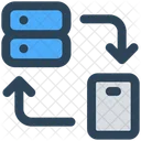 Daten Datenbank Server Symbol