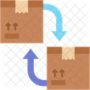 Austausch Ersatz Paket Symbol
