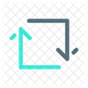 Austauschen Umdrehen Mischen Symbol