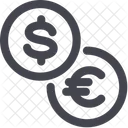 Umtausch Geld Wahrung Symbol