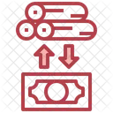 Austausch Tischler Zimmerei Symbol