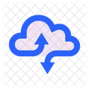 Cloud Austausch Laden Symbol