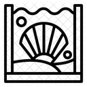 Austern Meeresfruchte Schalentiere Symbol