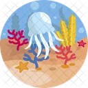 Natur Auster Wassertiere Symbol