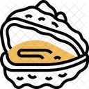 Auster Schale Weichtier Symbol