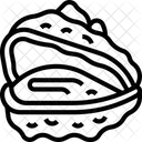 Auster Schale Weichtier Symbol
