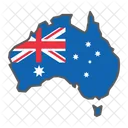 Australia Country Geograpgy Icon