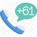 Australia Dial Code  Icon