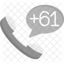 Australia Dial Code  Icon