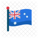 Australia Flag Flat Icon