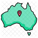 Australia map  Icon