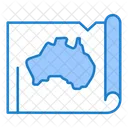 Australia Map  Icon