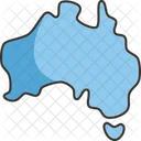 Australia Map  Icône