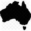 Australia Map  Icon