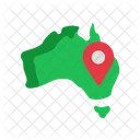 Australia Maps Flat Icon