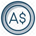 Australian Coin Currency Coin Icon