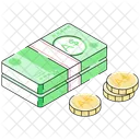 Australian Dollar Paper Currency Banknote Icon