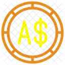 Australian Dollar  Icon