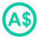 Australian dollar-coin  Icon