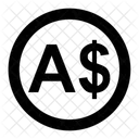 Australian Dollar Coin  Icon