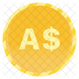 Australian Dollar Coin  Icon