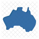 Australian Map  Icon